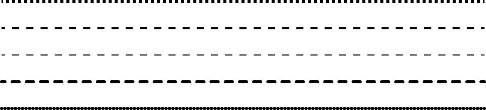 Dashed border divider set vector illustration 스톡 일러스트