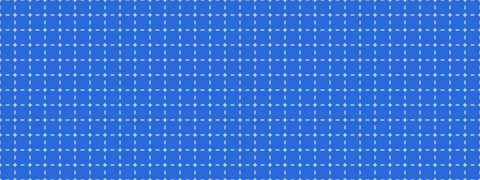 Dashed grid seamless pattern. Minimalist notebook paper planner dash cross page イラスト素材