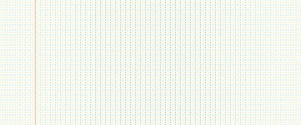 Dashed grid seamless pattern. Minimalist notebook paper planner dash cross page Stock Illustration