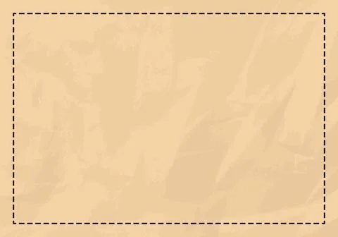 Dashed line frame background. イラスト素材