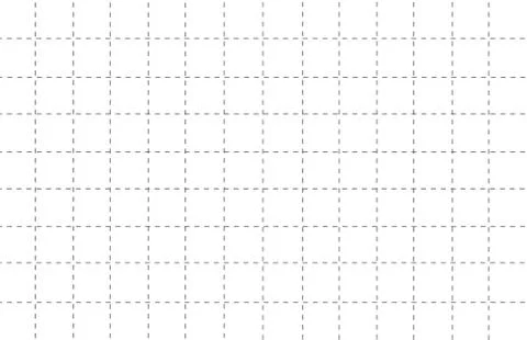 Dashed line grid paper with white pattern background 스톡 일러스트