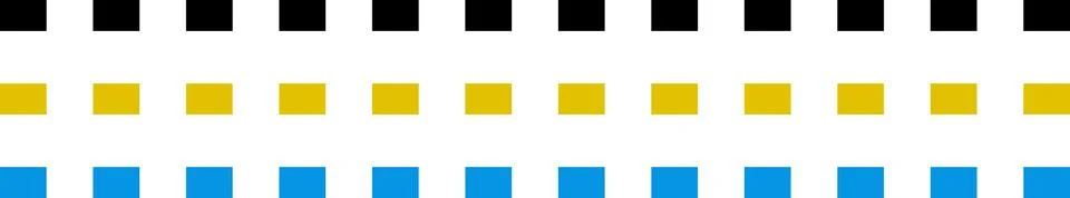 Dashed line sticker. Dotted Divider Set. Dashed straight lines different styles Stock Illustration