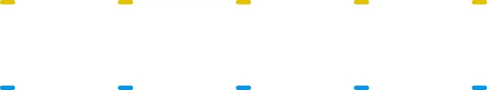 Dashed line sticker. Dotted Divider Set. Dashed straight lines different styles 스톡 일러스트