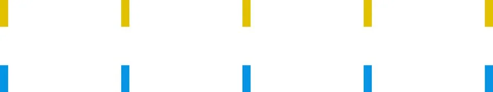 Dashed line sticker. Dotted Divider Set. Dashed straight lines different styles Stock Illustration