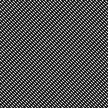 Dashed lines repeatable pattern. Abstract monochrome background. Vector. Stockillustratie