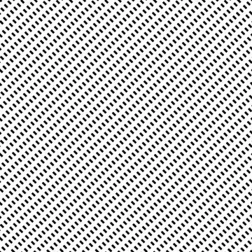 Dashed lines repeatable pattern. Abstract monochrome background. Vector. Stock Illustration