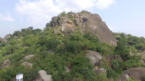 Dassa Cathedral travelling Stock Footage 87008099