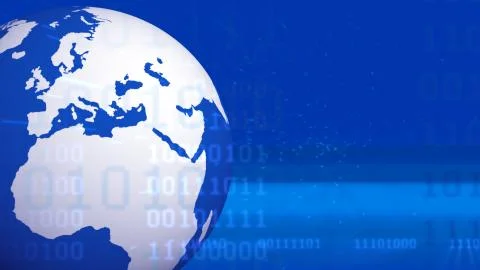 Data # 1 Stockillustratie