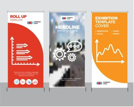 Data, 3d data analytics, Bars roll up Illustrazione stock