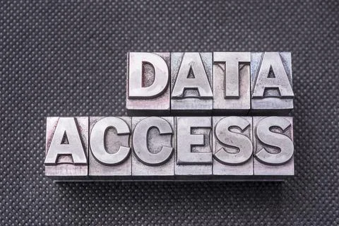 Data access bm Foto stock