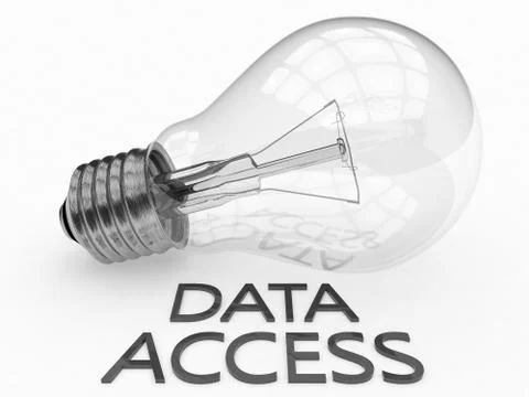 Data Access Stock Illustration