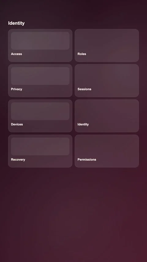 Data Access Request Portal Modern Gradient SaaS Interface Vertical Animation Stock Footage 345155227