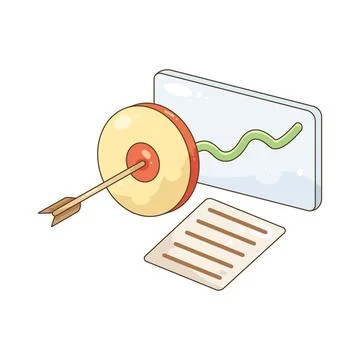 Data accuracy Stock Illustration