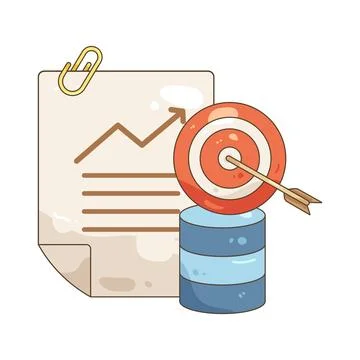 Data accuracy Stock Illustration