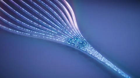 Data aggregation effect background Video stock 335630167