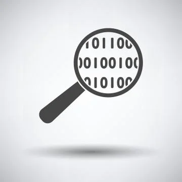 Data Analysing Icon Stock-Illustration