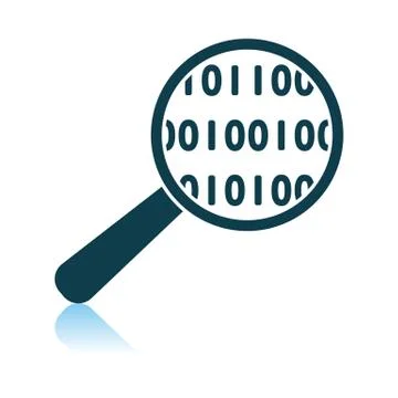 Data Analysing Icon Stock-Illustration