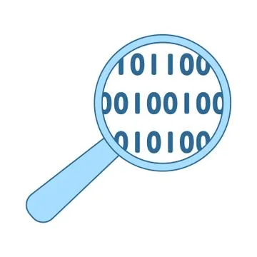 Data Analysing Icon Stock-Illustration