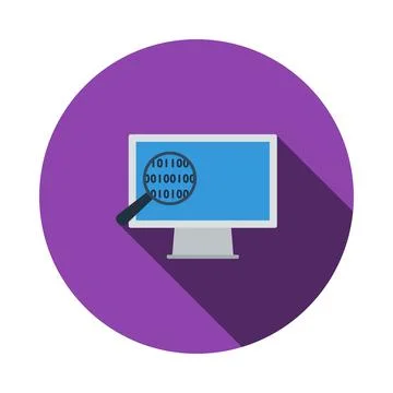 Data Analysing Icon Stock-Illustration