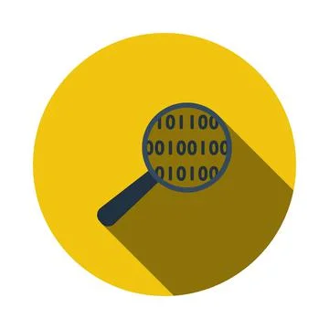 Data Analysing Icon Stock-Illustration