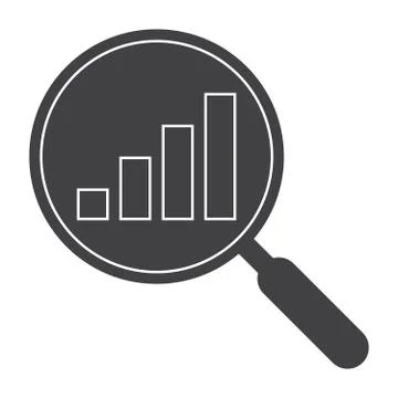 Data Analysis Black Silhouette Stock Illustration