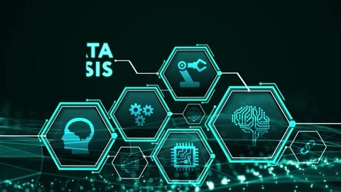 Data Analysis for Business and Finance Concept. Information report for digi.. Stock Footage 280965224