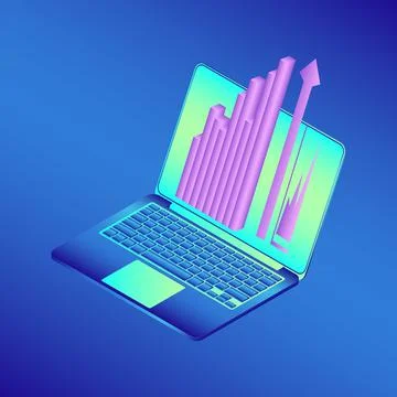 Data analysis, business strategy Stock Illustration