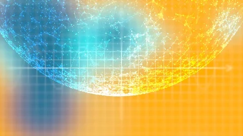 Data analysis concept. Big data cloud computing using artificial intelligence Stock Footage 124165505