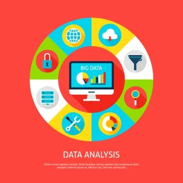 Data Analysis Concept Stock Illustration