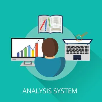 Data Analysis Concept Stock Illustration