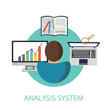 Data Analysis Concept Stock Illustration