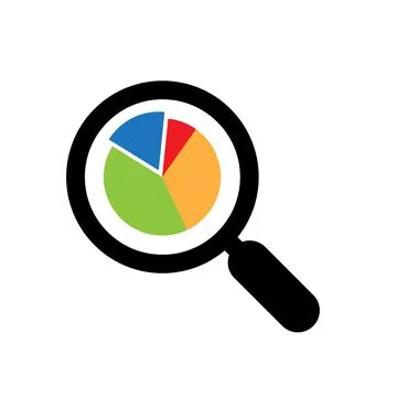 Data analysis concept illustration design. Data analysis icon. Illustrazione stock