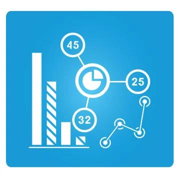 Data analysis Stock Illustration