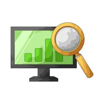 Data analysis illustration Stock-Illustration