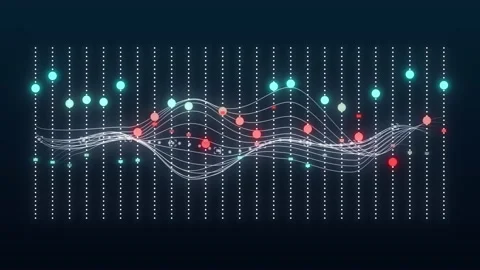 Data Analysis Knobs Abstract 스톡 동영상 211122728