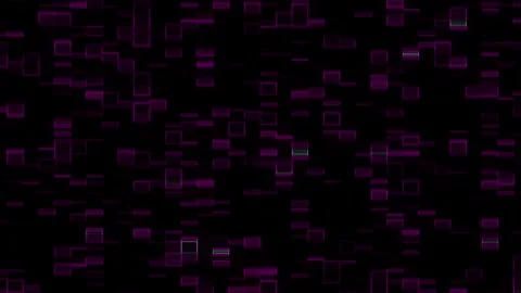 Data Analysis motion graphics with purple and green blocks. Stock Footage 312312451