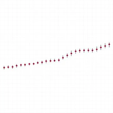 Data analysis, one stock line chart, curve diagram vector simple illustration. Stock Illustration