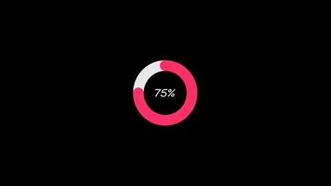 Data Analysis Pie Chart Animation in Motion Stock Footage 316713095