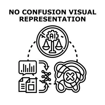Data analysis preventing artificial intelligence bias Stock Illustration
