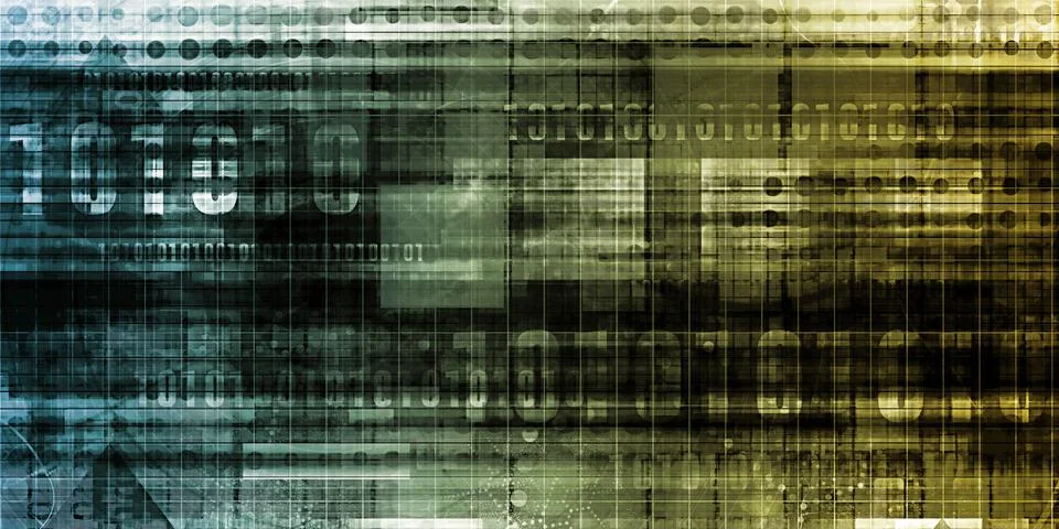 Data Analysis Process Stock Illustration