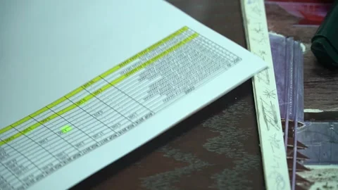 Data Analysis in Progress Stock Footage 315787447