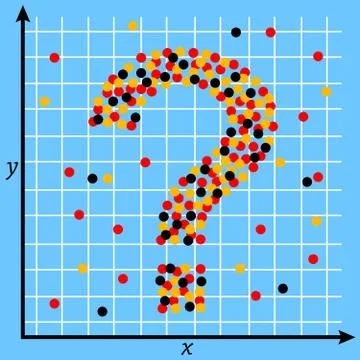 Data analysis question Stock Illustration