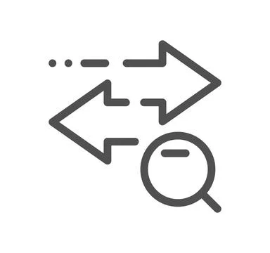 Data analysis related icon. Illustration