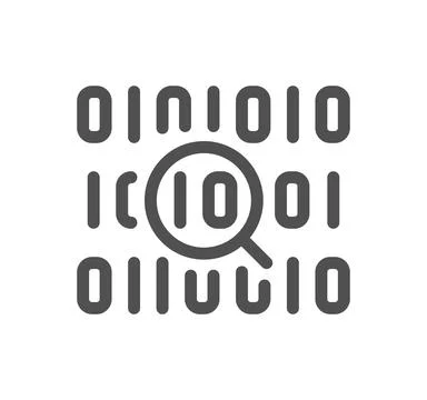 Data analysis related icon. Illustration