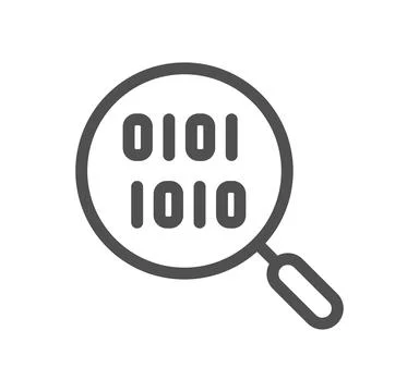 Data analysis related icon. Stock-Illustration