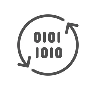 Data analysis related icon. Stock Illustration