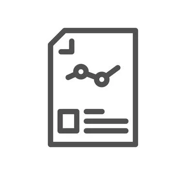 Data analysis related icon. Illustration