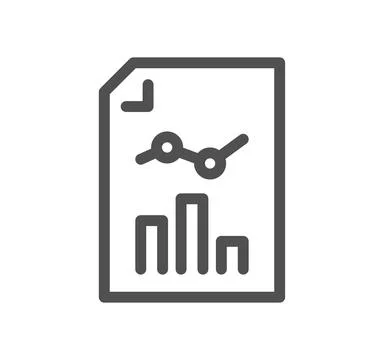 Data analysis related icon. Illustration