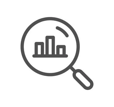 Data analysis related icon. Stock-Illustration