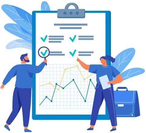 Data analysis research statistics concept. Strategy, business development イラスト素材